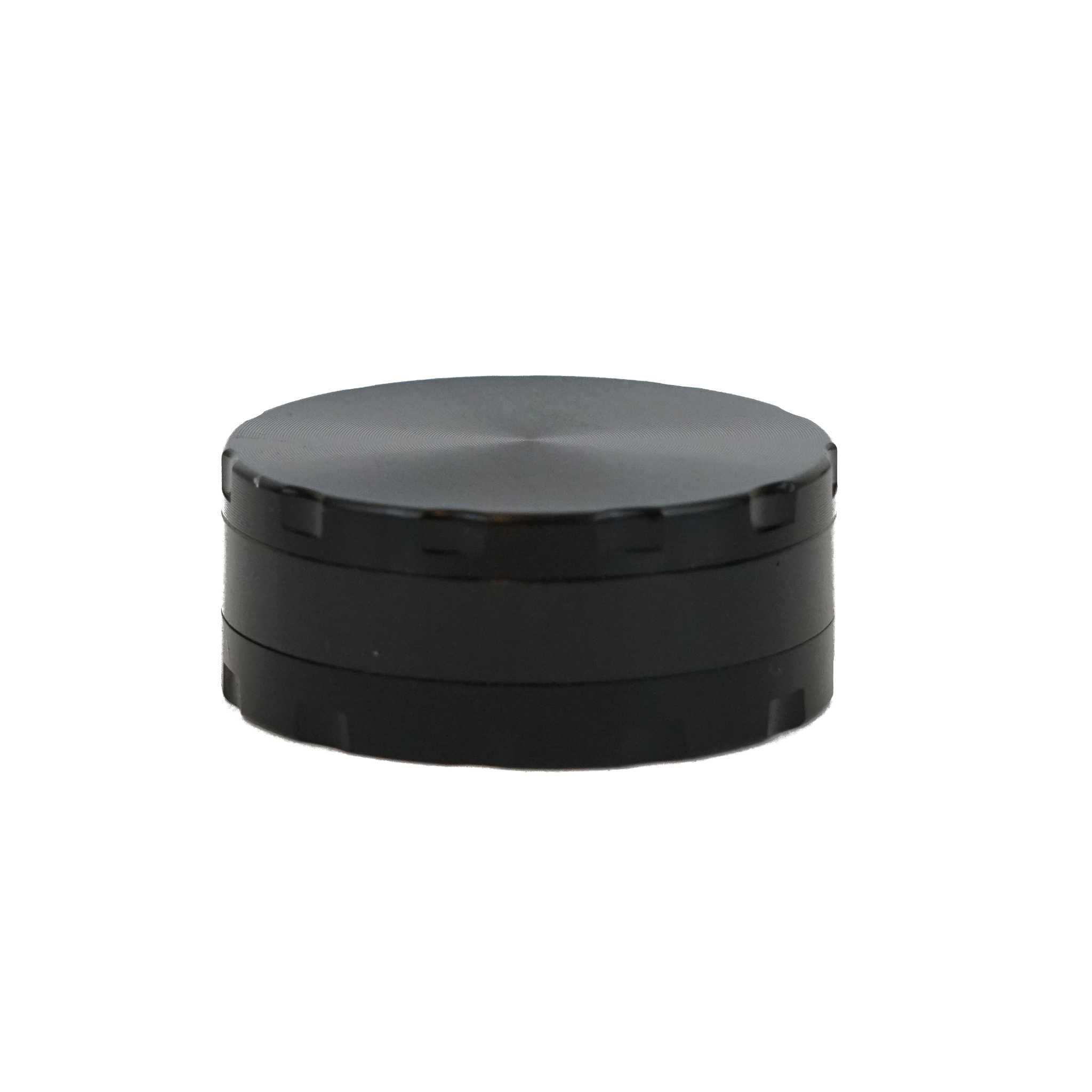 Metal Grinder Black 3 Parts with Scraper 63 mm - 1 Unit